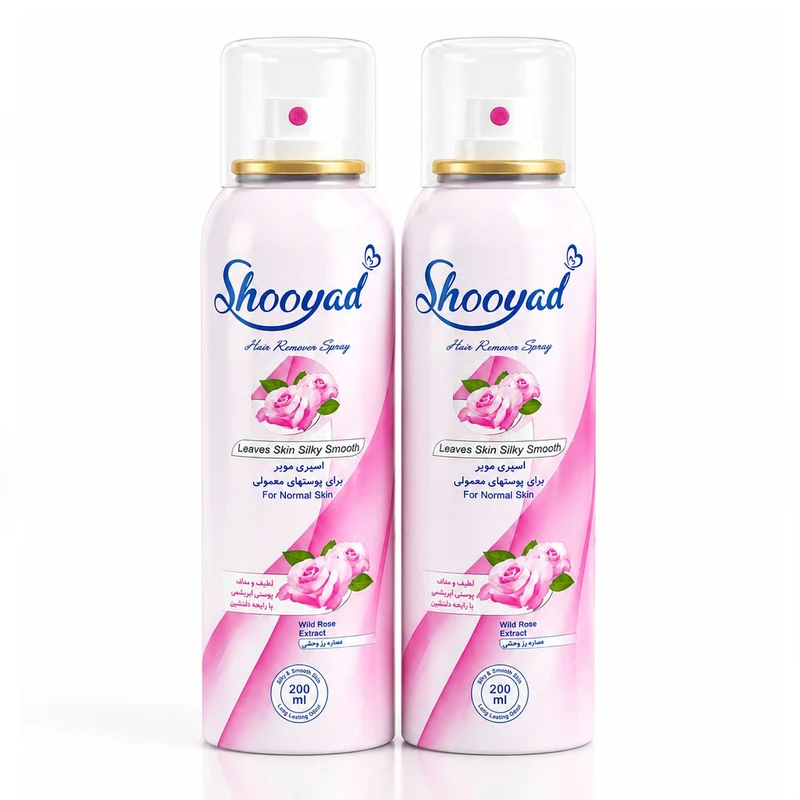 اسپری موبر شویاد مدل H-Rose2 حجم 200 میلی لیتر مجموعه 2 عددی