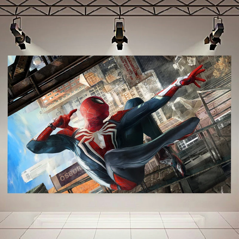تابلو شاسی طرح Game مدل Spider man کد AR7260