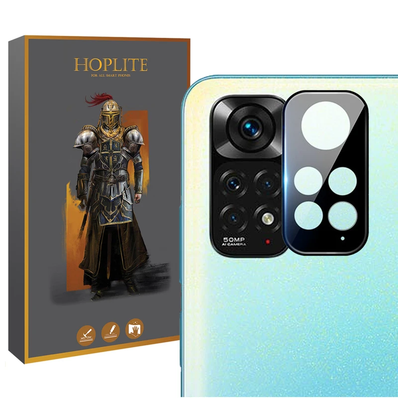 محافظ لنز دوربین هاپلایت مدل 3D-HL مناسب برای گوشی موبایل شیائومی Redmi Note 11 4G