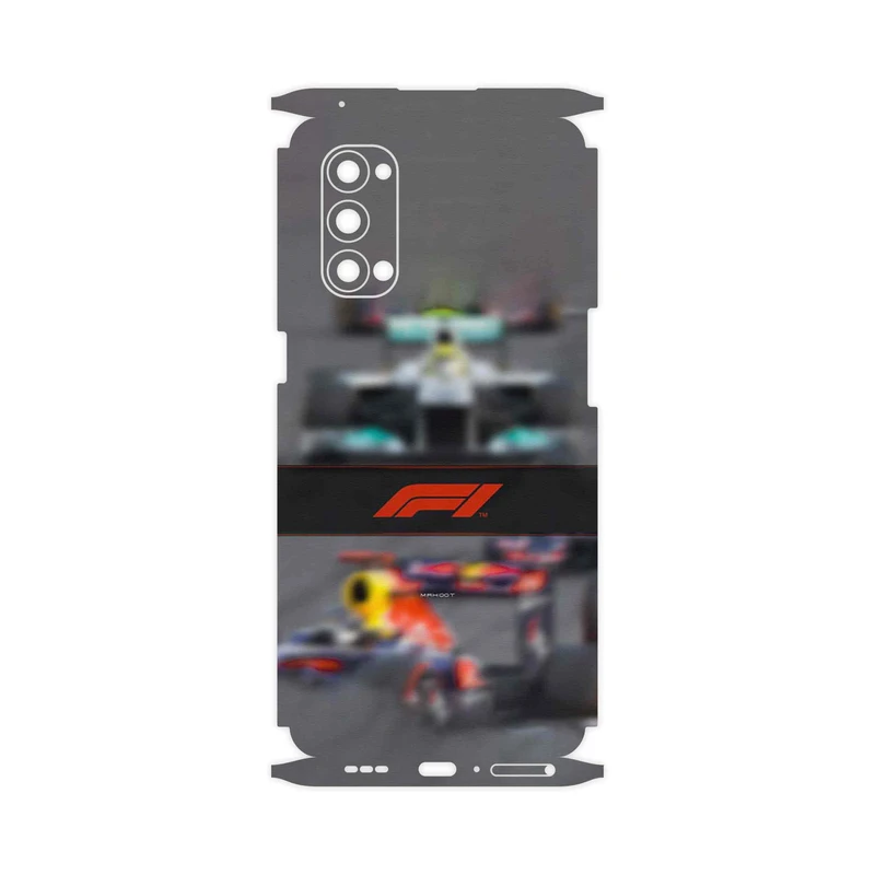 برچسب پوششی ماهوت مدل Formula_One-FullSkin مناسب برای گوشی موبایل اپو Reno4 Pro 5G