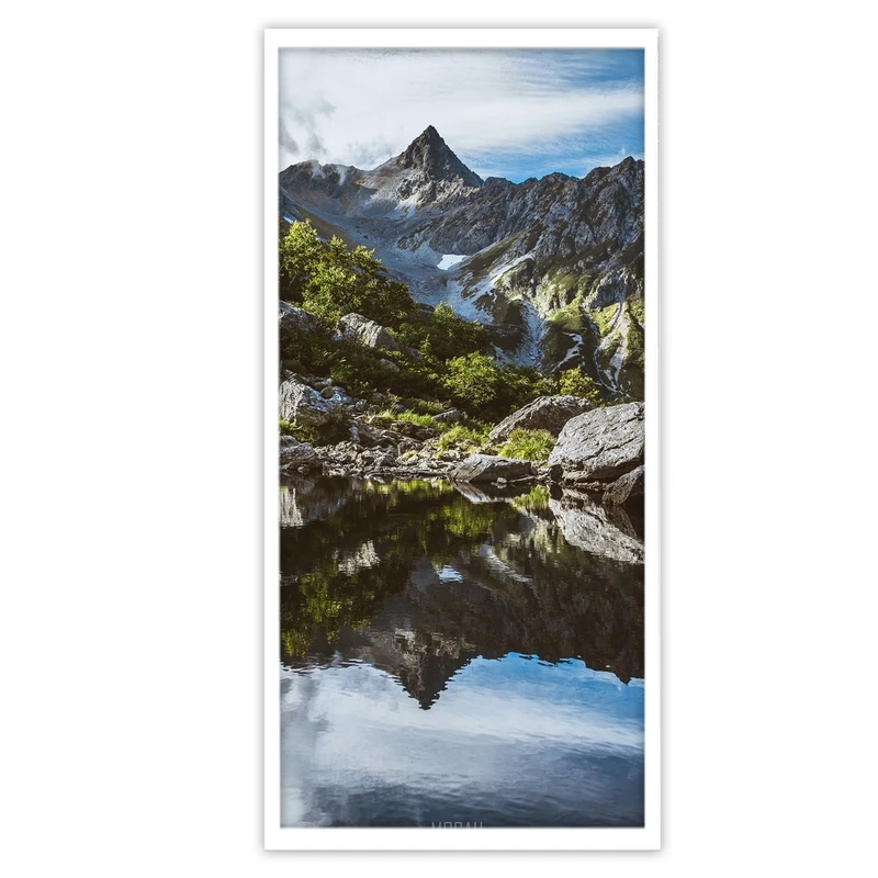 تابلو بکلیت طرح کوهستان و دریاچه مدل W-S3648