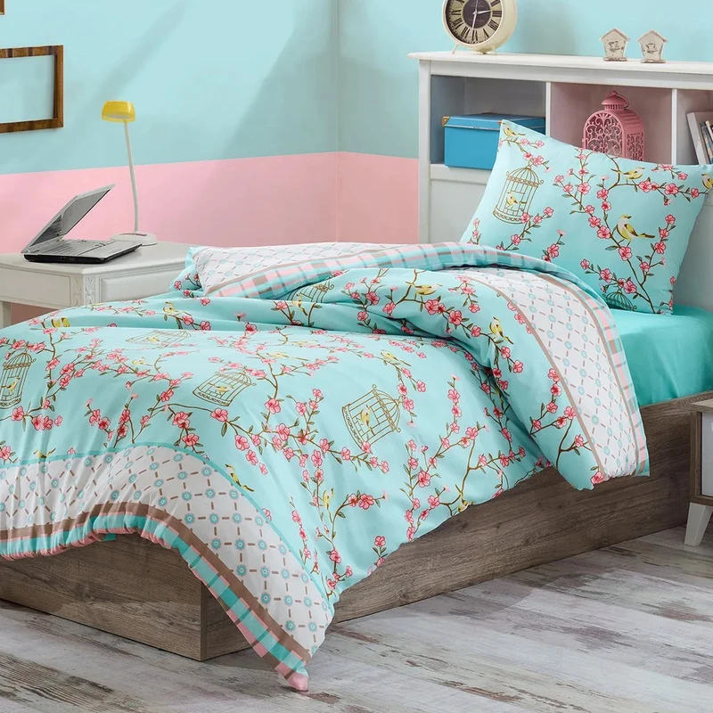 سرویس ملحفه یک نفره 3 تکه ایپونج مدل Birdcage