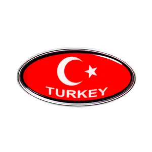 آرم خودرو مدل پرچم ترکیه کد 6601