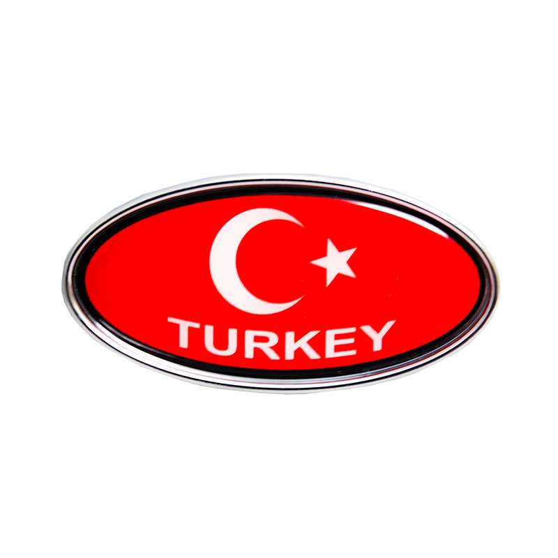آرم خودرو مدل پرچم ترکیه کد 6601
