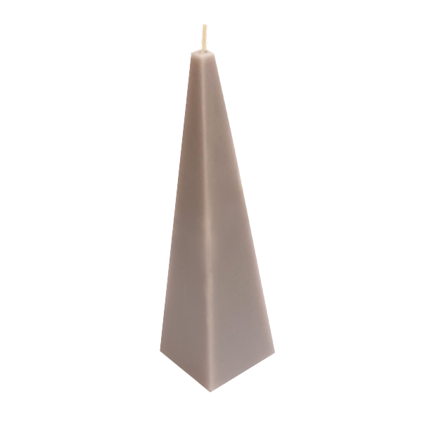 شمع مدل مخروطی 4 ضلعی