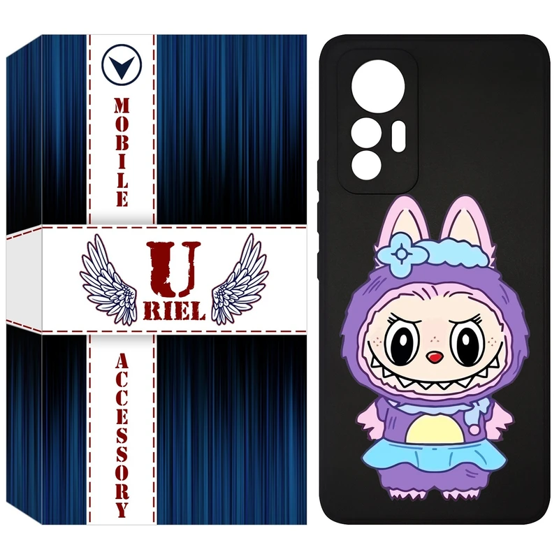 کاور یوریل قاب مدل KSH کد 141 طرح عروسک لبوبو مناسب برای گوشی موبایل شیائومی 12 Lite