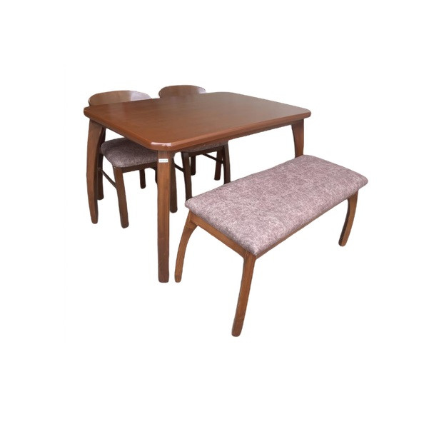 میز و صندلی ناهارخوری چهار نفره گالری چوب آشنایی مدل 732-4