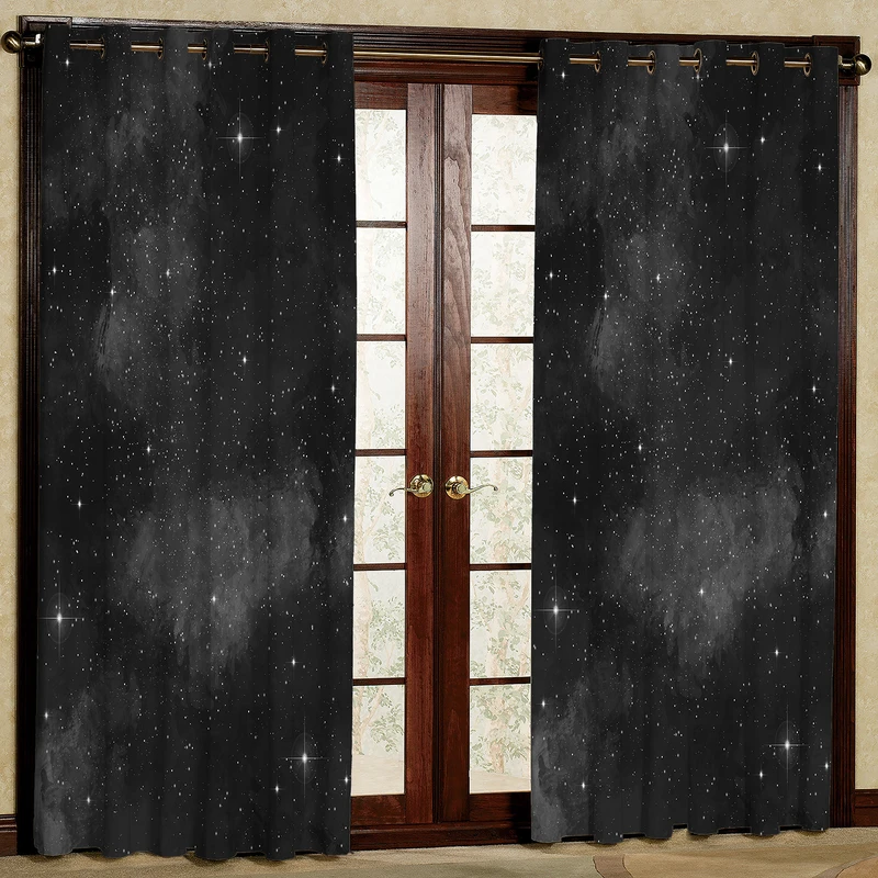 پرده مدل ستاره هازان پانچی کد 1974 سایز 140x200 سانتی متر