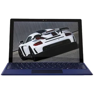 تبلت مایکروسافت مدل Surface Pro 4 - E به همراه کیبورد سرمه ای Dark Blue Type Cover و کیف Golden Guard - ظرفیت 256 گیگابایت