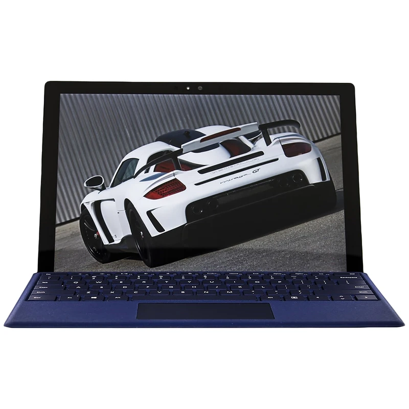 تبلت مایکروسافت مدل Surface Pro 4 - E به همراه کیبورد سرمه ای Dark Blue Type Cover و کیف Golden Guard - ظرفیت 256 گیگابایت