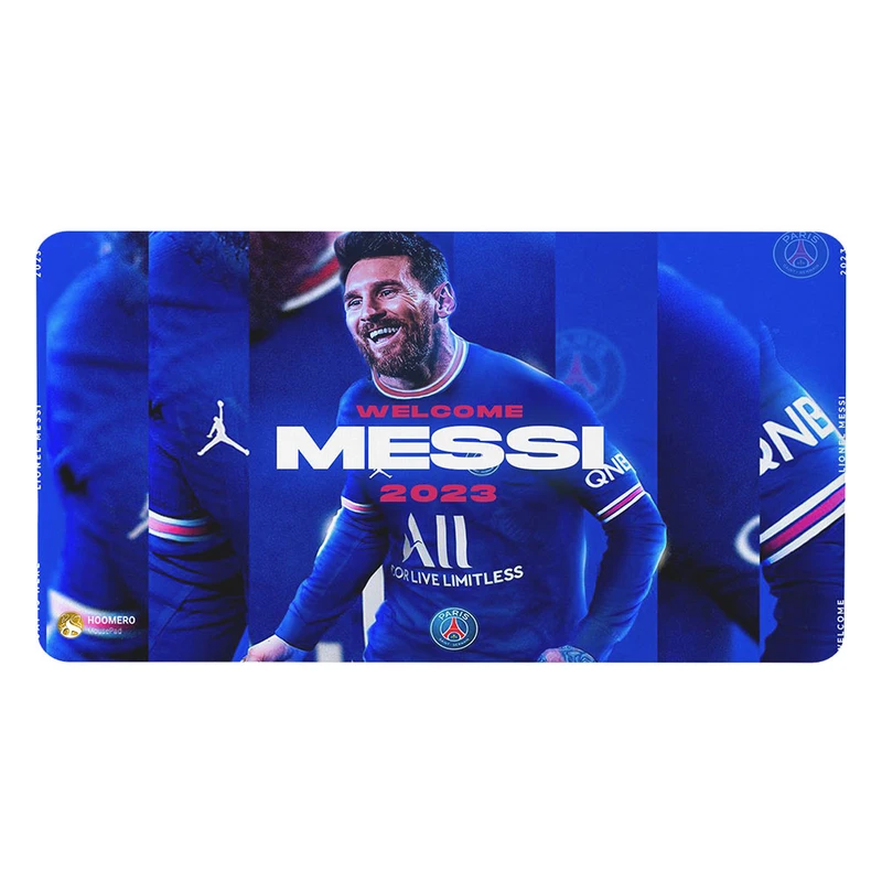 ماوس پد هومرو مدل MX860 طرح باشگاه فوتبال پاری سن ژرمن لیونل مسی