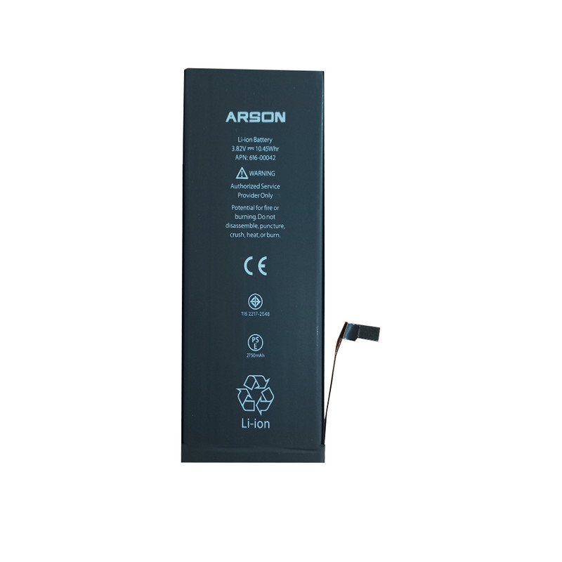 باتری موبایل آرسون مدل 616-00042 ظرفیت 2750 میلی آمپر ساعت مناسب برای گوشی موبایل اپل Iphone 6SP