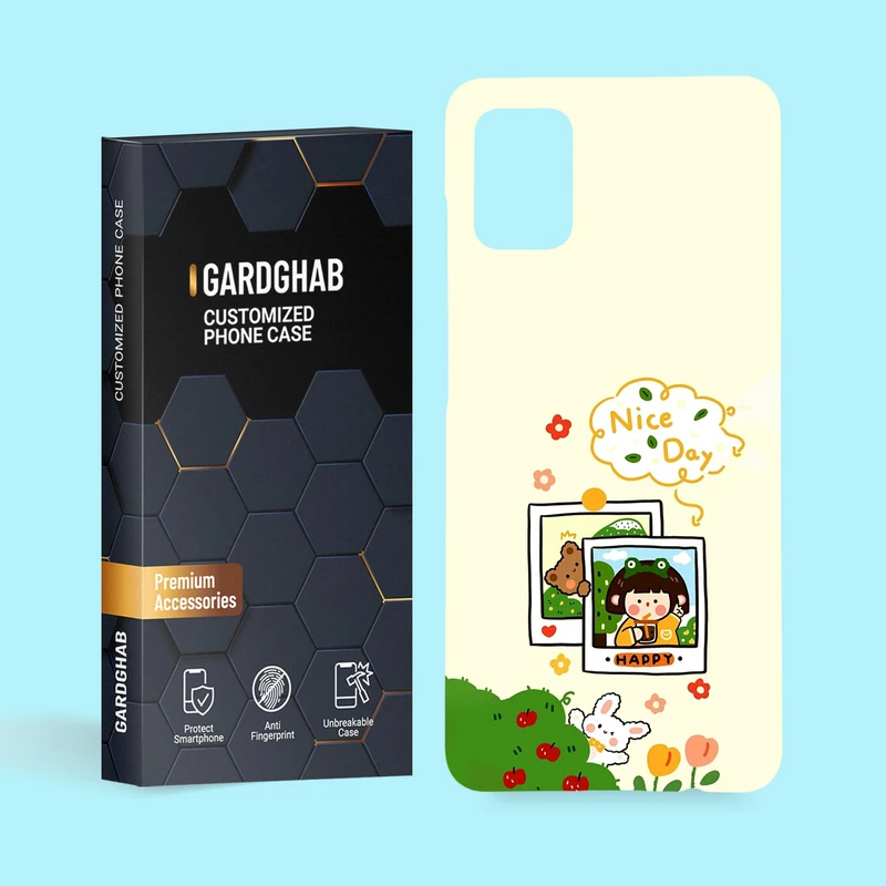 کاور گارد قاب مدل دخترانه مناسب برای گوشی موبایل سامسونگ  Galaxy A51 