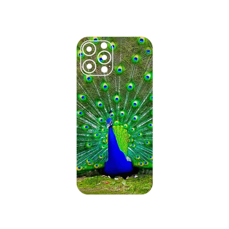 برچسب پوششی ماهوت مدل Peacock مناسب برای گوشی موبایل اپل iPhone 12 Pro Max