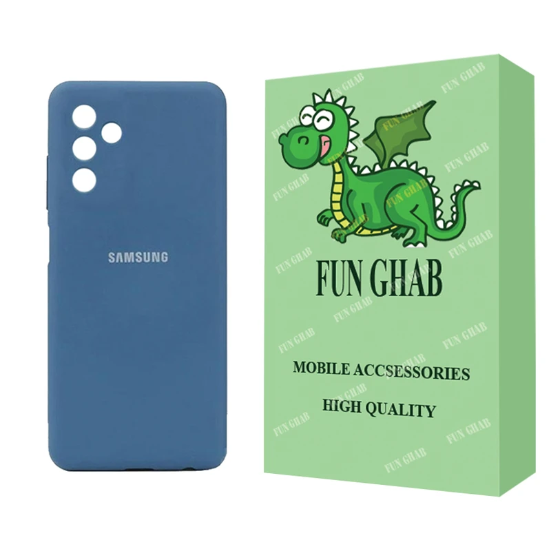 کاور فان قاب مدل سیلیکونی مناسب برای گوشی موبایل سامسونگ Galaxy F13