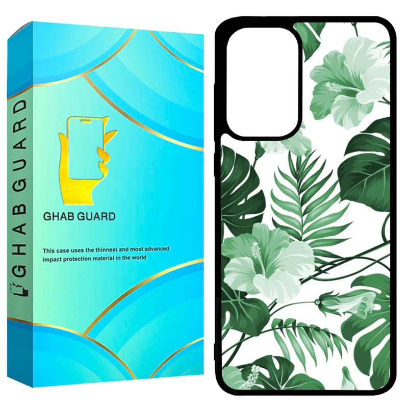 کاور قاب گارد طرح برگ مدل GCHPA52 مناسب برای گوشی موبایل سامسونگ Galaxy A52 / A52 5G / A52s 5G