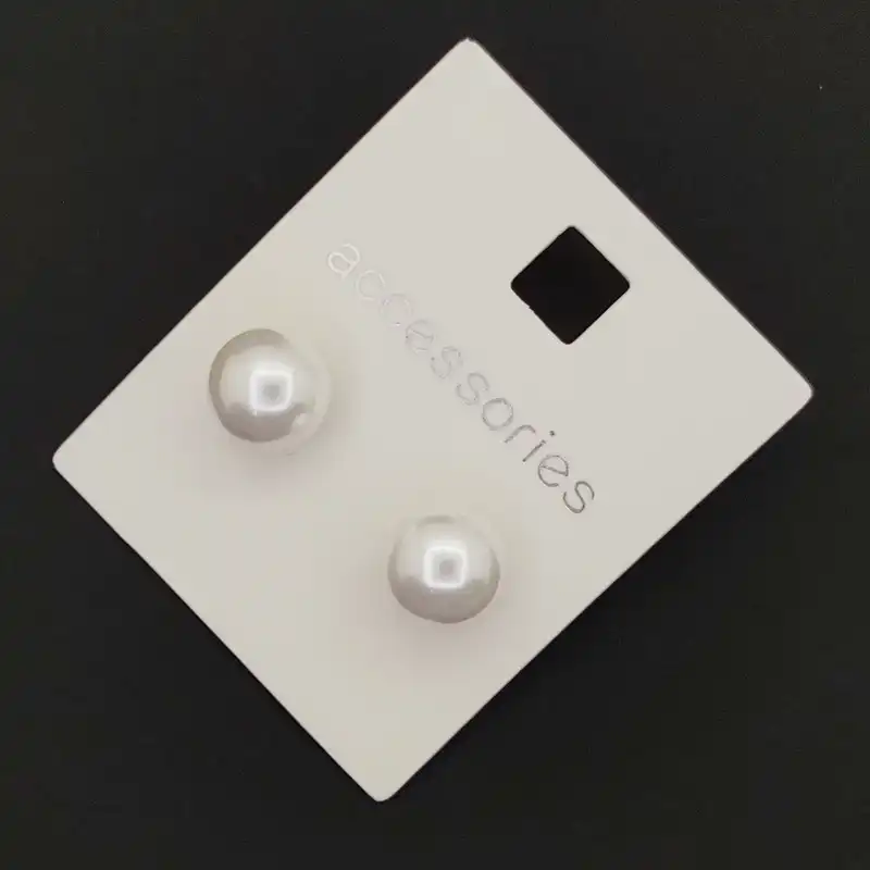 گوشواره زنانه اکسسورایز مدل مرواریدی