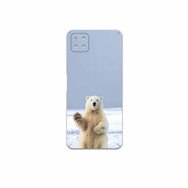 برچسب پوششی ماهوت مدل Polar-bear مناسب برای گوشی موبایل هوآوی Nova Y60