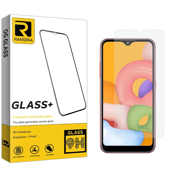 محافظ صفحه نمایش راندیکا مدل RK مناسب برای گوشی موبایل سامسونگ Galaxy A01