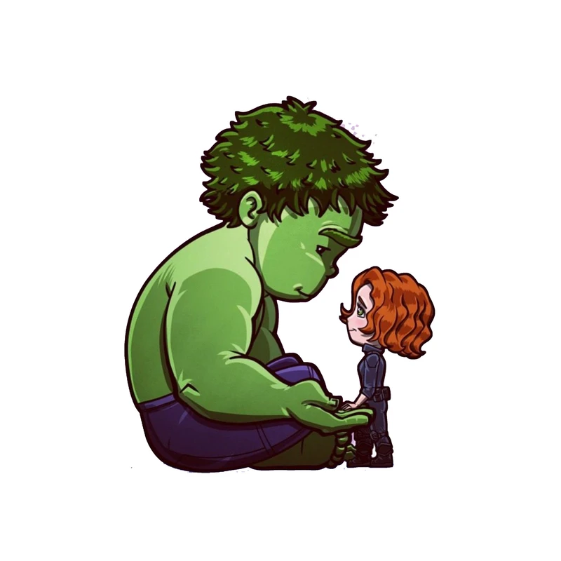 استیکر لپ تاپ و موبایل مدل سریال طرح هالک اونجرز Hulk Avengers کد 2906