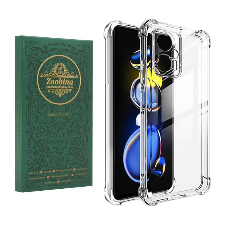 کاور زوبینا مدل Crystal مناسب برای گوشی موبایل شیائومی Poco X4 GT / Redmi Note 11T Pro / Redmi K50i