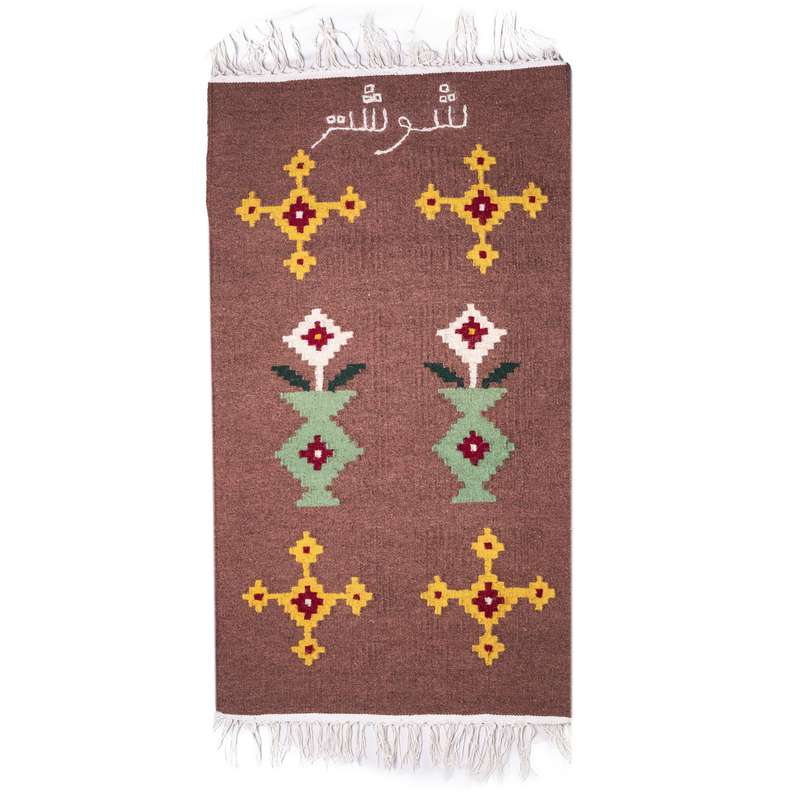 گلیم دستباف یک و نیم متری کد 68