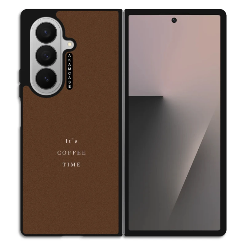 کاور آکام مدل AMC-WSGZFOLD7-COFFEE-9 مناسب برای گوشی موبایل سامسونگ Galaxy Z Fold 7