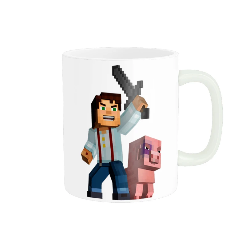 ماگ پادآفرین طرح گیم و فیلم ماینکرافت Minecraft game کد 0552