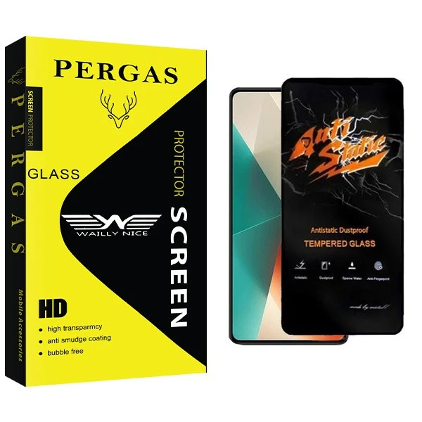 محافظ صفحه نمایش وایلی نایس مدل Pergas Antistatic مناسب برای گوشی موبایل شیائومی Redmi note 13