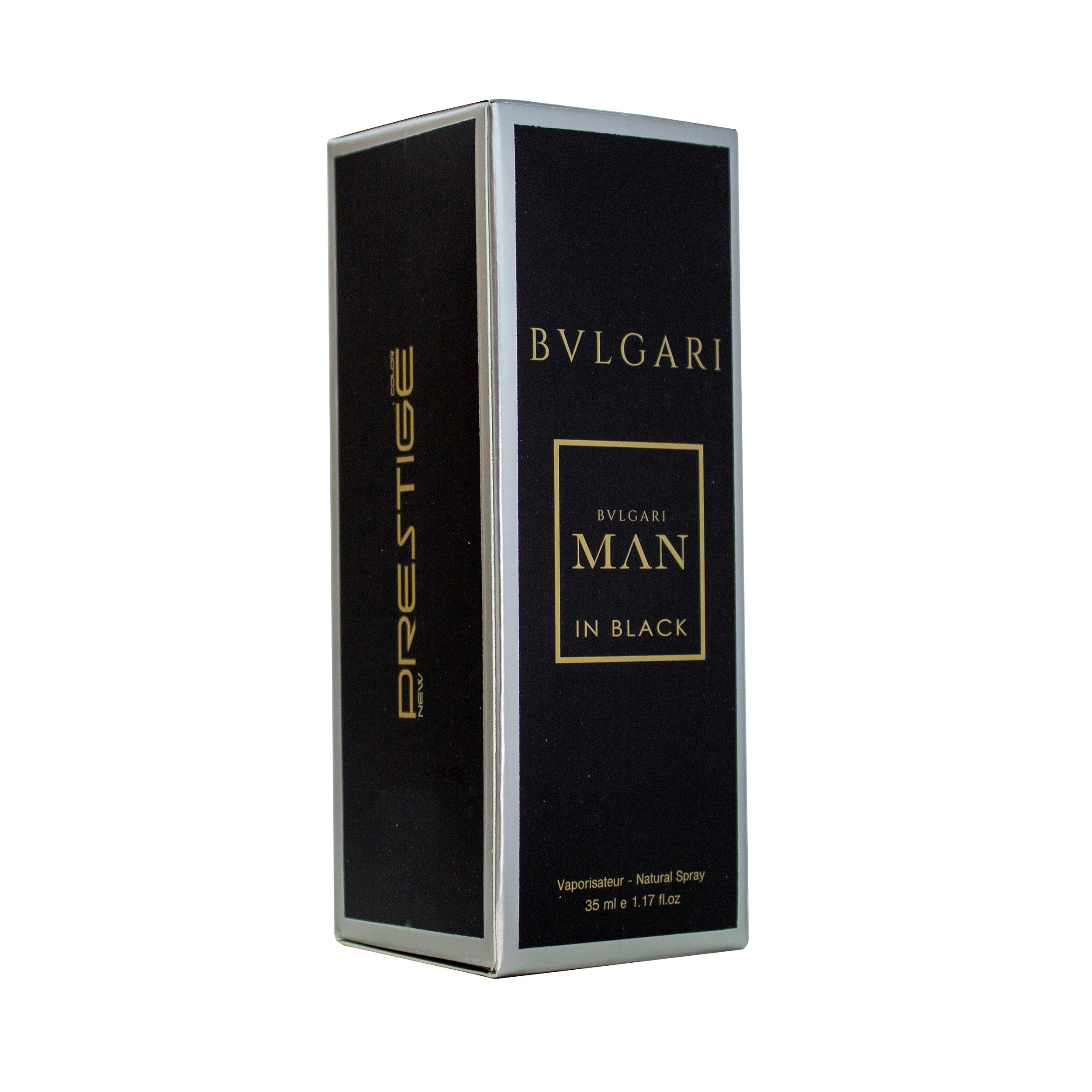 عطر جیبی مردانه پرستیژ مدل Bvlgari Man In Black  حجم 35 میلی لیتر -  - 4