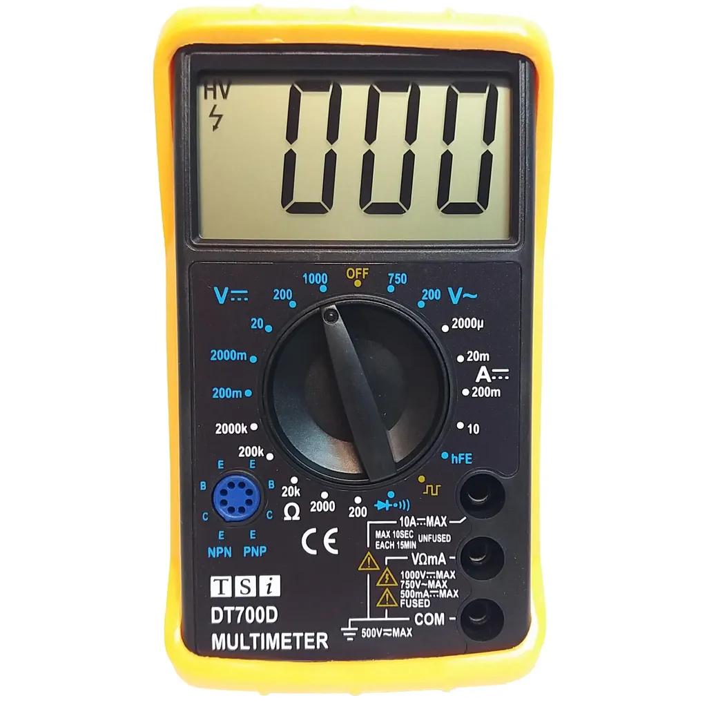مولتی متر دیجیتال تی اس آی مدل DT700D