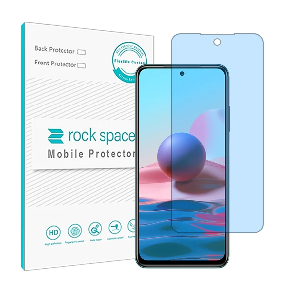 محافظ صفحه نمایش آنتی بلو راک اسپیس مدل HyBLU مناسب برای گوشی موبایل شیائومی Redmi Note 10