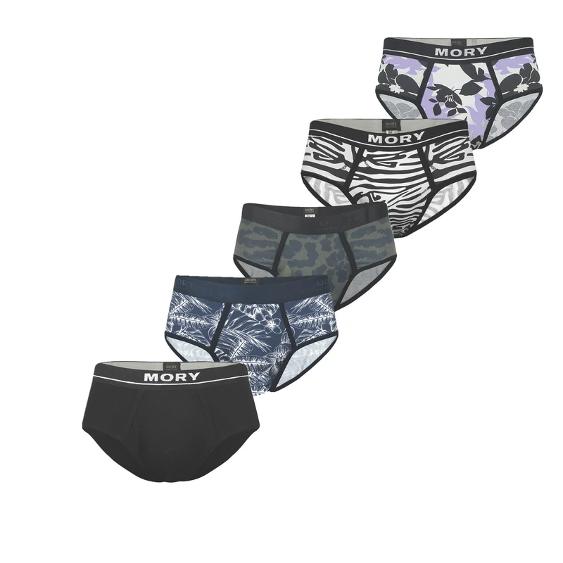 شورت اسلیپ مردانه موری مدل 019 بسته 5 عددی