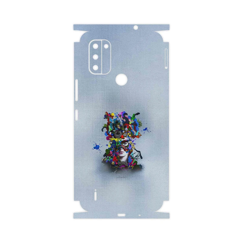 برچسب پوششی ماهوت مدل Collage of surreal Portrait of Women 4-FullSkin مناسب برای گوشی موبایل نوکیا C31