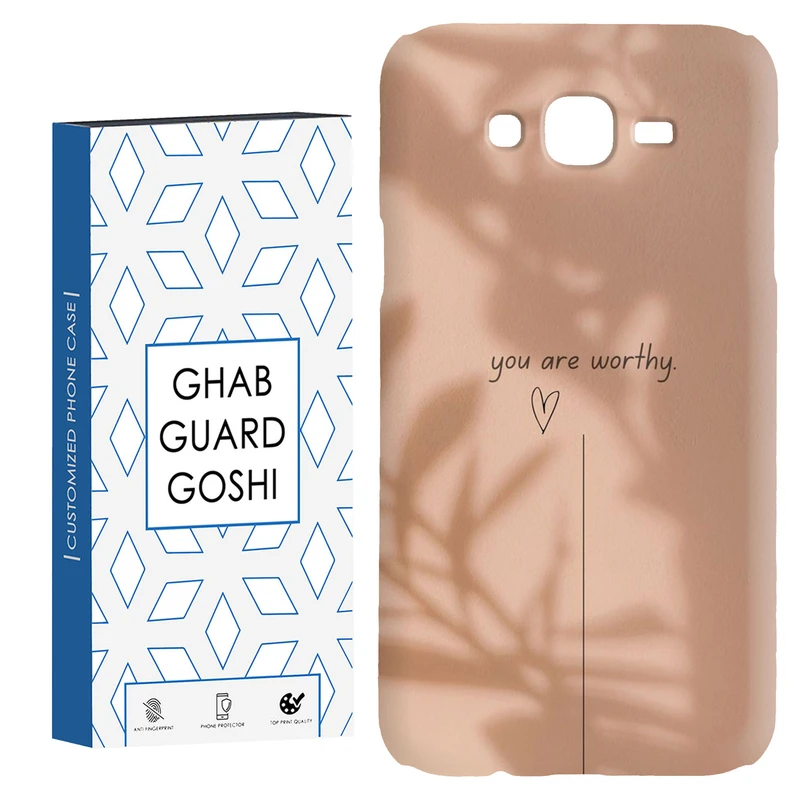 کاور قاب گارد گوشی طرح مینیمال کد Dimo-249 مناسب برای گوشی موبایل سامسونگ Galaxy J7 2015 / J7 core / J700