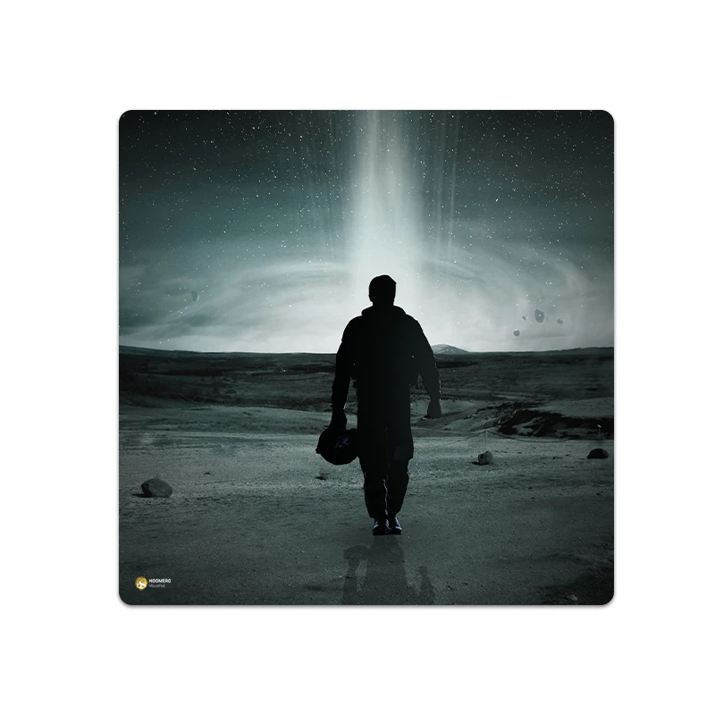 ماوس پد هومرو مدل NX206 طرح فیلم Interstellar سایز 40x40 سانتی‌متر