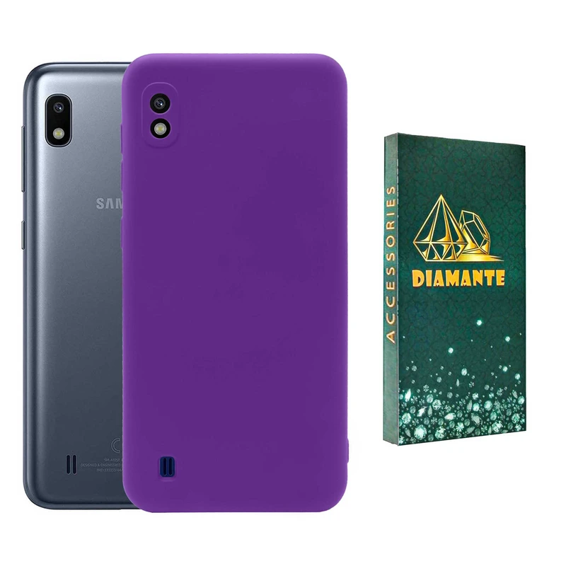 کاور دیامانته مدل sili_77 Gn مناسب برای گوشی موبایل سامسونگ Galaxy A10