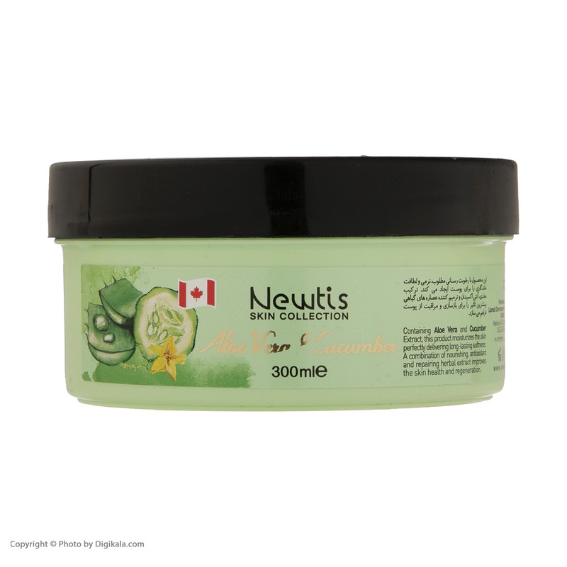 کرم مرطوب کننده نیوتیس مدل Cucumber حجم 300 میلی لیتر