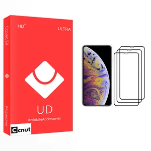 Coconut UD Glass Screen Protector For Apple iPhone XS Max Pack Of 3