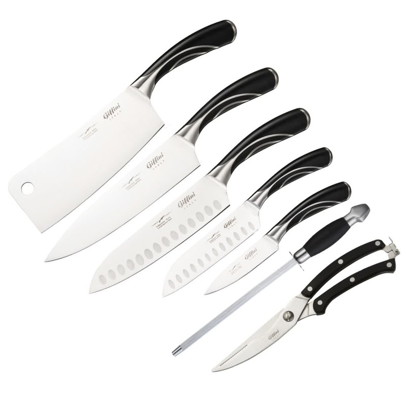 سرویس چاقوی آشپزخانه 7 پارچه جی فی نی مدل 2102