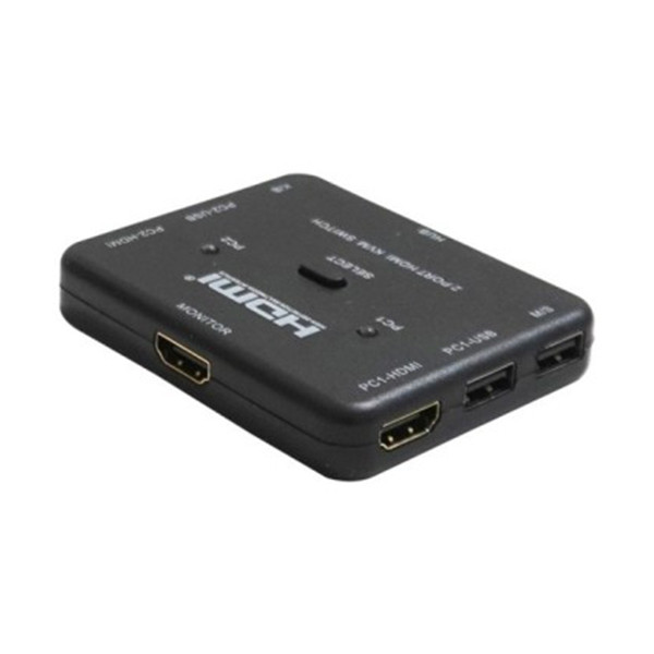 سوئیچ  HDMI KVM دو پورت وی نت مدل V-SWKHM4K2