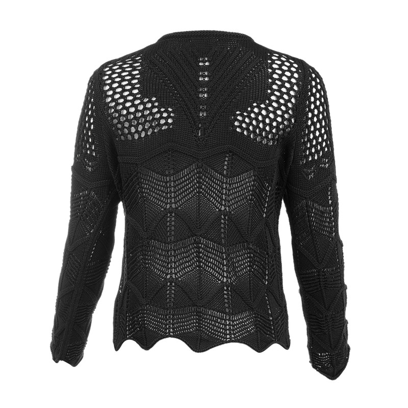 پلیور زنانه سرژه مدل 225159 رنگ مشکی