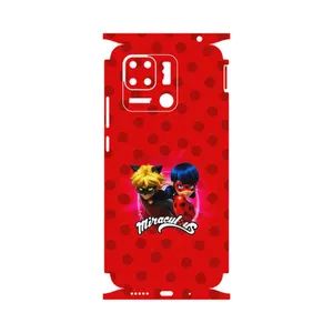 MAHOOT Ladybug and Cat Noir-FullSkin Cover Sticker for Xiaomi Redmi 10 Power