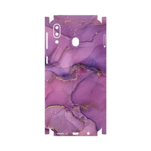 MAHOOT Purple Marble-FullSkin Cover Sticker for Samsung Galaxy M20