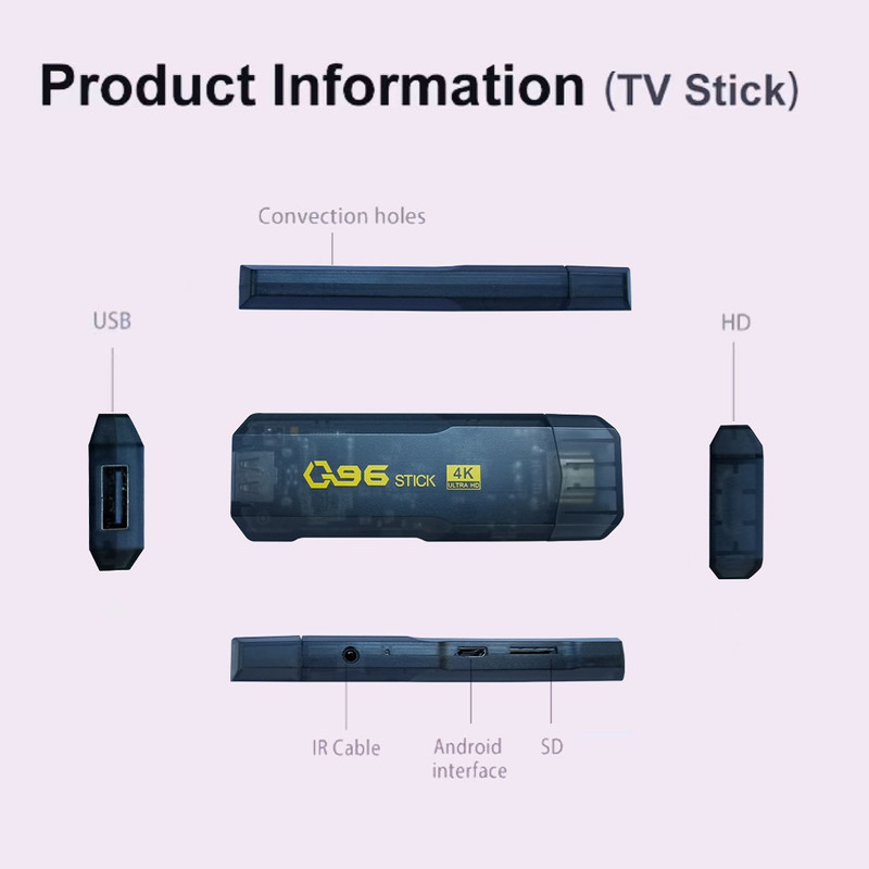 اندروید باکس مدل Q96 Stick اندروید باکس مدل Q96 Stick