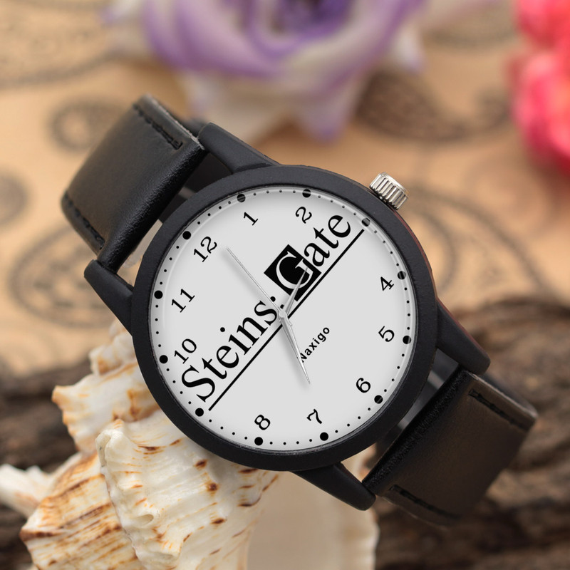 ساعت مچی عقربه ای ناکسیگو مدل Steins Gate کد LF13393