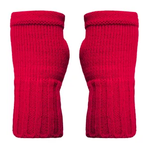 دستکش بافتنی زنانه مدل سیمپل کد ZGS01-LRD