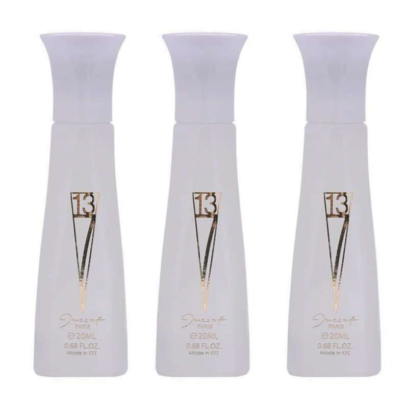 عطر جیبی زنانه ژک ساف مدل 713 حجم 20 میلی لیتر مجموعه 3 عددی