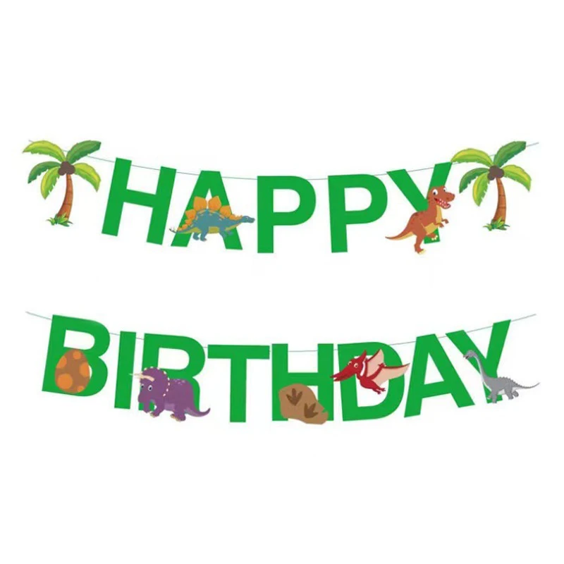  ریسه تولد مدل تولد مبارک طرح عصر دایناسور ها کد 35