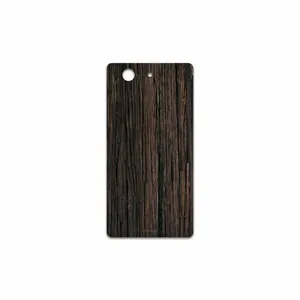 MAHOOT Burned Wood Cover Sticker for Sony Xperia Z3 Compact